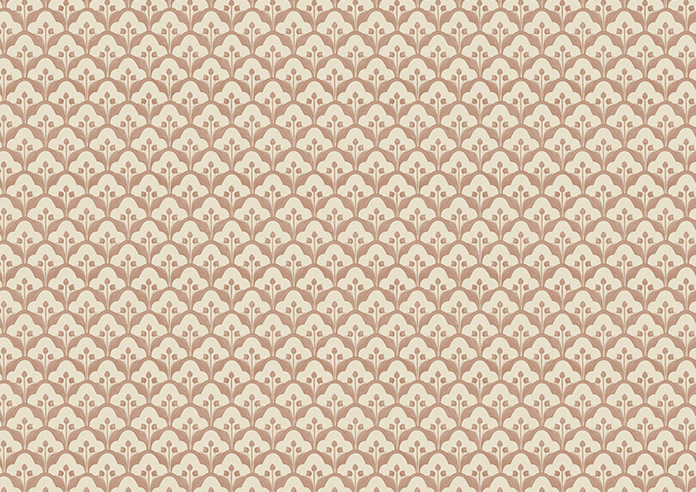 Trellis Prints, Scallop and Bud Manson - Roller Blind - Image 6